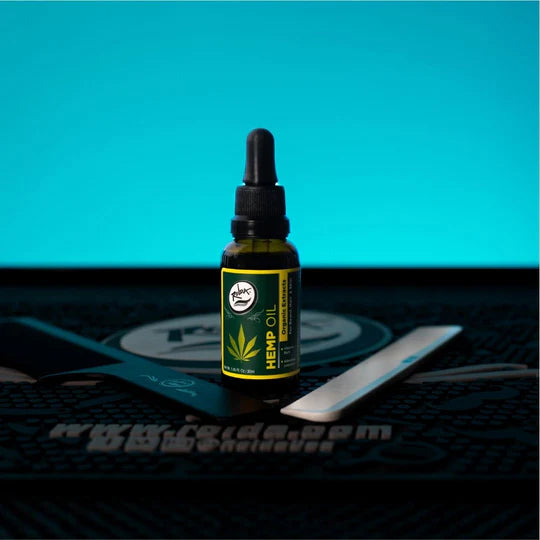 Rolda - Hemp Oil For Beard Hair | Ideal For Sensitive Skin, Antioxidant Rich, Fight Dry & Itchy Beard, Non-greasy, Organic Extract