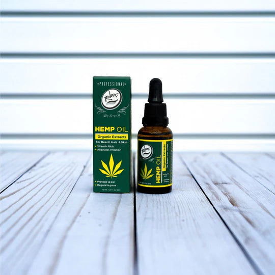 Rolda - Hemp Oil For Beard Hair | Ideal For Sensitive Skin, Antioxidant Rich, Fight Dry & Itchy Beard, Non-greasy, Organic Extract