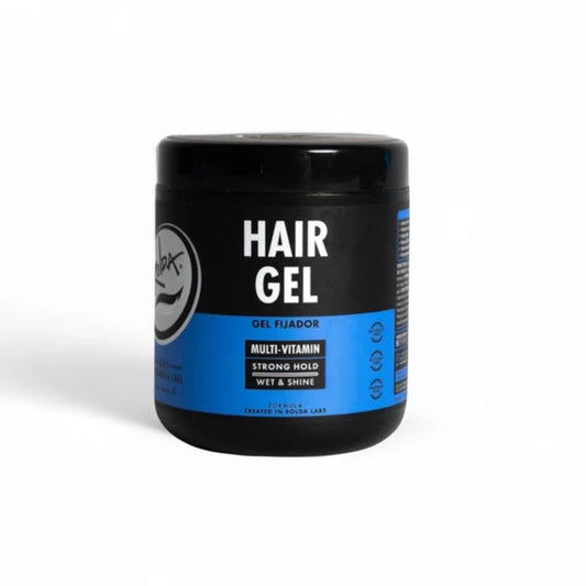 Rolda - Multi-Vitamin Men's Hair Styling Gel | Vitamin E Capsules, Medium Hold, High Shine, Wet Look, Alcohol-free, Paraben-Free, Flake-free