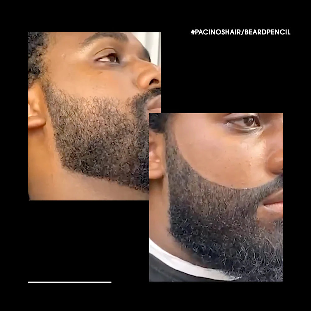 FREEZE SPRAY, BEARD PENCIL FILLER + BRUSH & FIBER KIT
