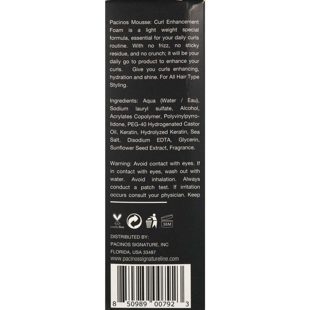 PACINOS CURLING ENHANCING MOUSSE