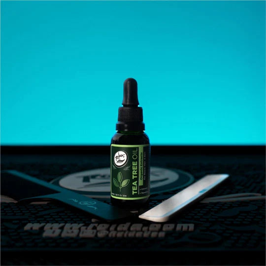 Rolda - Tea Tree Oil For Beard Hair | For Sensitive Skin, Stimulates Hair Growth, Fight Dry & Itchy Beard, Non-greasy, Vegan Extract
