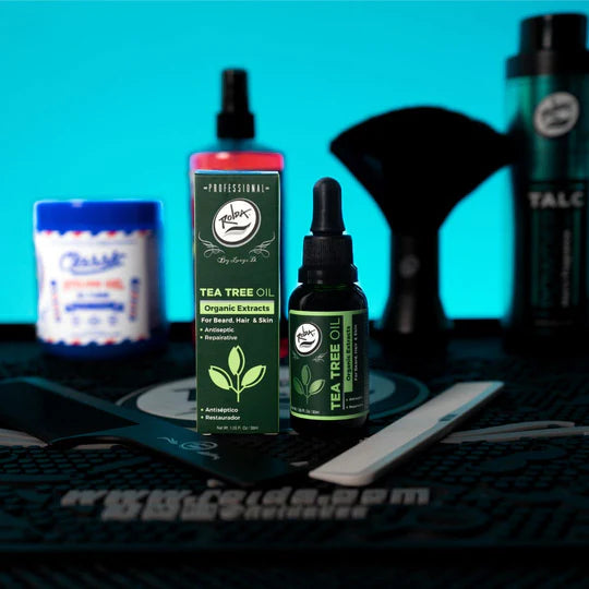Rolda - Tea Tree Oil For Beard Hair | For Sensitive Skin, Stimulates Hair Growth, Fight Dry & Itchy Beard, Non-greasy, Vegan Extract
