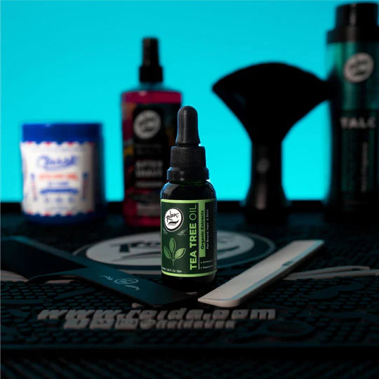 Rolda - Tea Tree Oil For Beard Hair | For Sensitive Skin, Stimulates Hair Growth, Fight Dry & Itchy Beard, Non-greasy, Vegan Extract